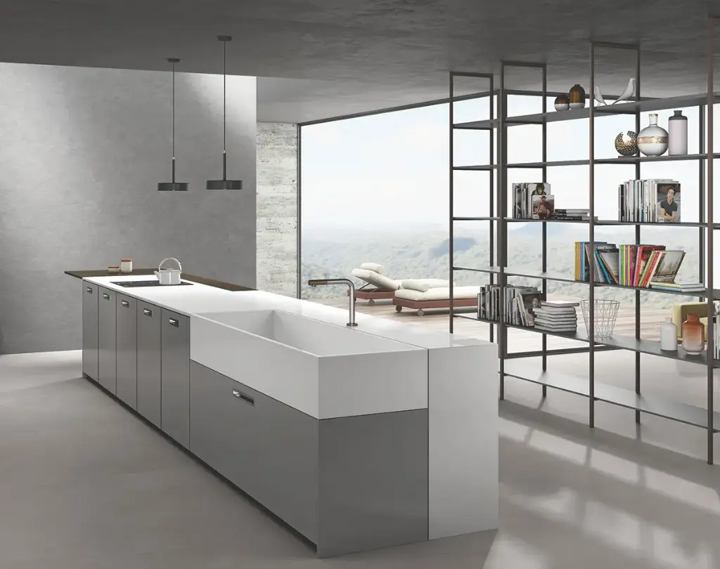 KITCHDECK NANO WHITE 800x2400x15 POLISH FB